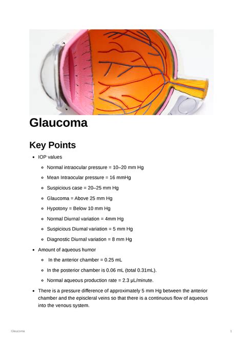 dwp points for glaucoma